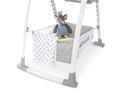 Hauck Sit N Relax 3 in 1 - Stretch Grey | High Chair
