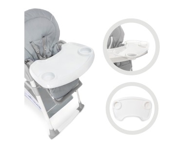Hauck Sit N Relax 3 in 1 - Stretch Grey | High Chair