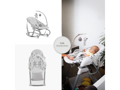 Hauck Sit N Relax 3 in 1 - Grey | High Chair