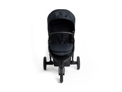 Roma Atlas 3 Wheel Pram - Jet Black | Baby Snooze