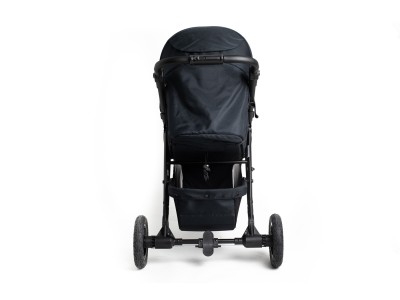Roma Atlas 3 Wheel Pram - Jet Black | Baby Snooze