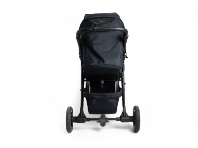 Roma Atlas 3 Wheel Pram - Jet Black | Baby Snooze