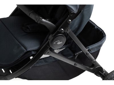 Roma Atlas 3 Wheel Pram - Jet Black | Baby Snooze