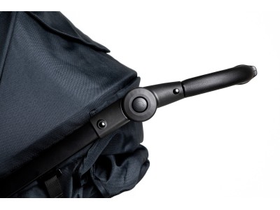 Roma Atlas 3 Wheel Pram - Jet Black | Baby Snooze