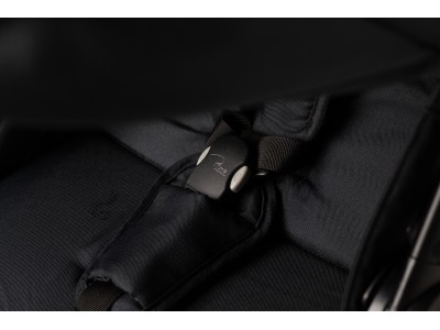 Roma Atlas 3 Wheel Pram - Jet Black | Baby Snooze