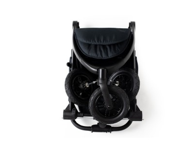 Roma Atlas 3 Wheel Pram - Jet Black | Baby Snooze