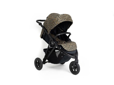 Roma Atlas 3 Wheel Pram - Khaki Leopard | Baby Snooze