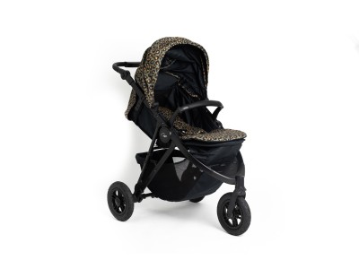 Roma Atlas 3 Wheel Pram - Khaki Leopard | Baby Snooze