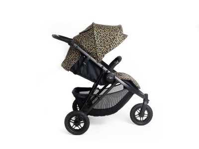 Roma Atlas 3 Wheel Pram - Khaki Leopard | Baby Snooze