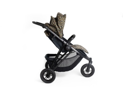 Roma Atlas 3 Wheel Pram - Khaki Leopard | Baby Snooze