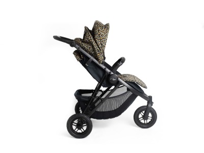 Roma Atlas 3 Wheel Pram - Khaki Leopard | Baby Snooze