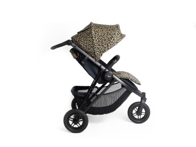 Roma Atlas 3 Wheel Pram - Khaki Leopard | Baby Snooze