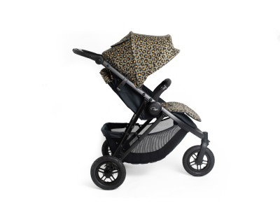 Roma Atlas 3 Wheel Pram - Khaki Leopard | Baby Snooze