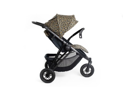 Roma Atlas 3 Wheel Pram - Khaki Leopard | Baby Snooze