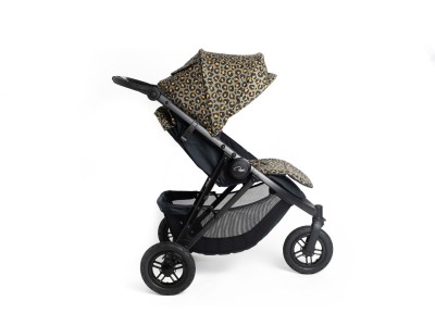 Roma Atlas 3 Wheel Pram - Khaki Leopard | Baby Snooze