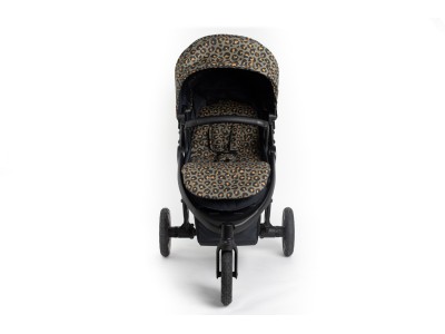 Roma Atlas 3 Wheel Pram - Khaki Leopard | Baby Snooze