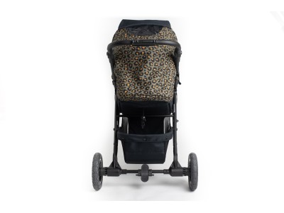 Roma Atlas 3 Wheel Pram - Khaki Leopard | Baby Snooze
