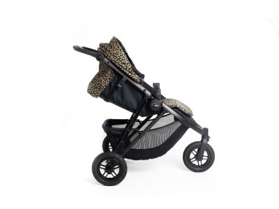 Roma Atlas 3 Wheel Pram - Khaki Leopard | Baby Snooze