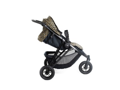 Roma Atlas 3 Wheel Pram - Khaki Leopard | Baby Snooze