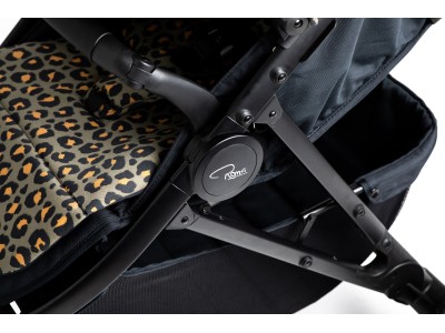 Roma Atlas 3 Wheel Pram - Khaki Leopard | Baby Snooze