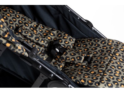 Roma Atlas 3 Wheel Pram - Khaki Leopard | Baby Snooze