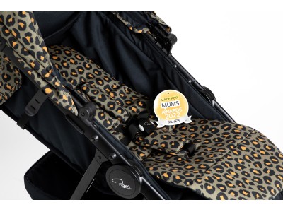 Roma Atlas 3 Wheel Pram - Khaki Leopard | Baby Snooze