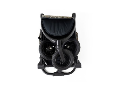 Roma Atlas 3 Wheel Pram - Khaki Leopard | Baby Snooze