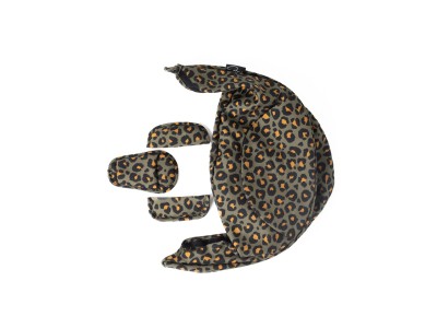 Roma Atlas 3 Wheel Pram - Khaki Leopard | Baby Snooze