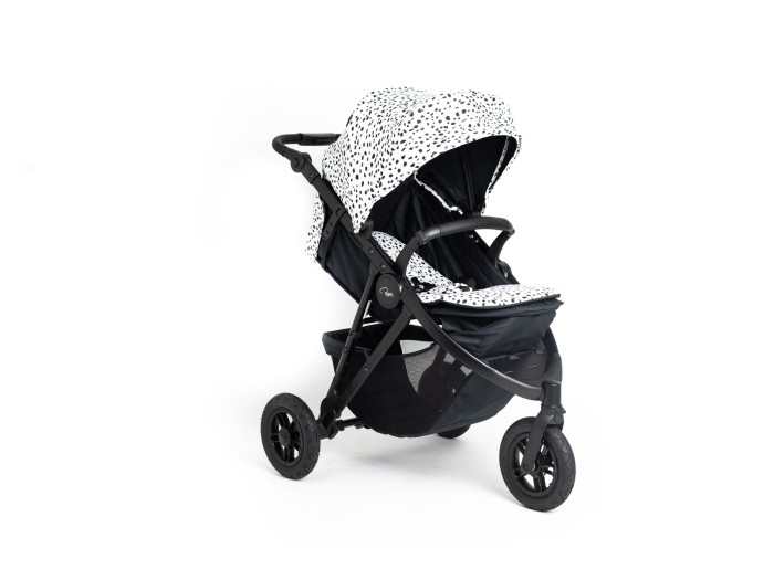Roma Atlas 3 Wheel Pram - Dalmatian | Baby Snooze