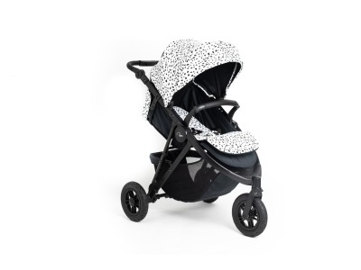 Roma Atlas 3 Wheel Pram - Dalmatian | Baby Snooze