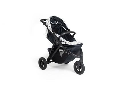Roma Atlas 3 Wheel Pram - Dalmatian | Baby Snooze