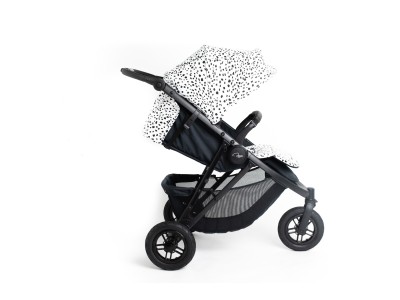 Roma Atlas 3 Wheel Pram - Dalmatian | Baby Snooze