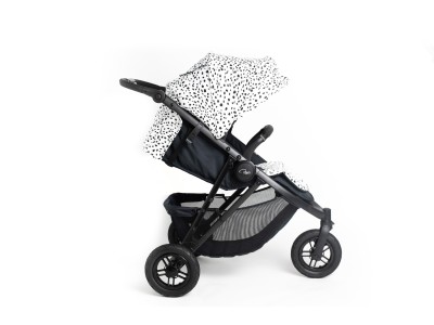 Roma Atlas 3 Wheel Pram - Dalmatian | Baby Snooze