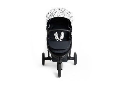 Roma Atlas 3 Wheel Pram - Dalmatian | Baby Snooze