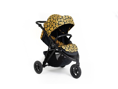 Roma Atlas 3 Wheel Pram - Sunflower | Baby Snooze