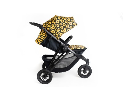 Roma Atlas 3 Wheel Pram - Sunflower | Baby Snooze