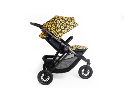 Roma Atlas 3 Wheel Pram - Sunflower | Baby Snooze