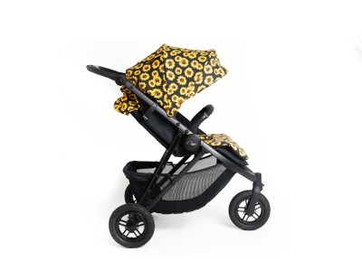 Roma Atlas 3 Wheel Pram - Sunflower | Baby Snooze