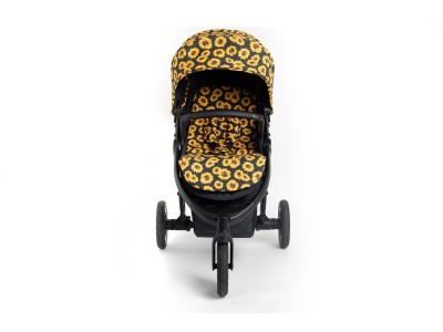 Roma Atlas 3 Wheel Pram - Sunflower | Baby Snooze