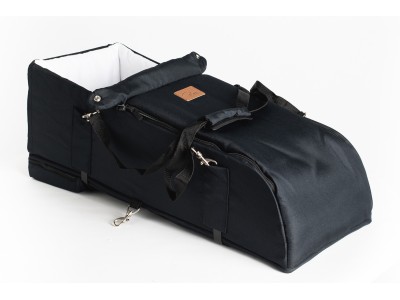 Roma Gemini Carry Cot - Jet Black | Baby Snooze