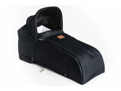 Roma Gemini Carry Cot - Jet Black | Baby Snooze