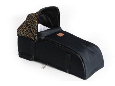 Roma Gemini Carry Cot - Khaki Leopard | Baby Snooze