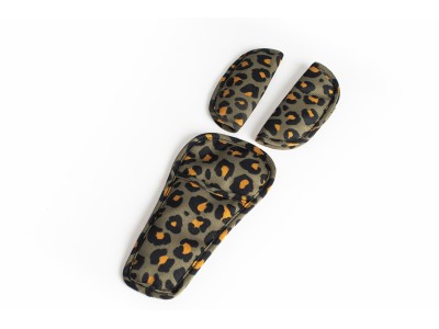 Roma Gemini Carry Cot - Khaki Leopard | Baby Snooze