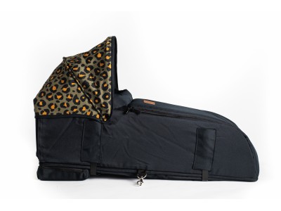 Roma Gemini Carry Cot - Khaki Leopard | Baby Snooze