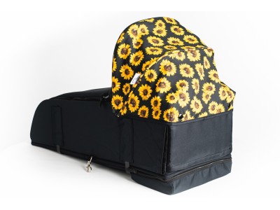 Roma Gemini Carry Cot - Sunflower | Baby Snooze