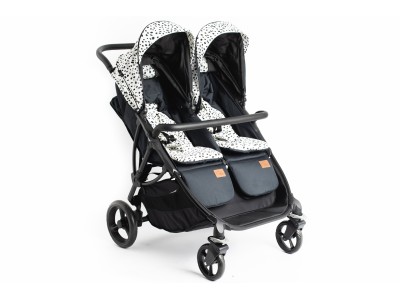 Roma Gemini Double Buggy - Dalmatian | Baby Snooze
