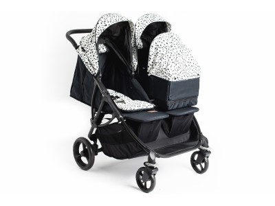 Roma Gemini Double Buggy - Dalmatian | Baby Snooze