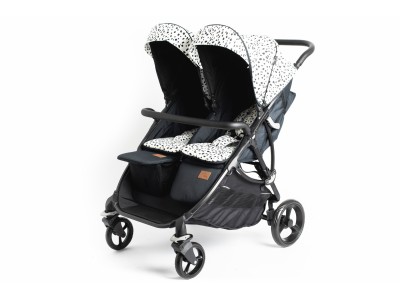 Roma Gemini Double Buggy - Dalmatian | Baby Snooze