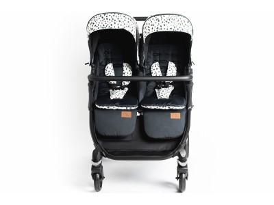Roma Gemini Double Buggy - Dalmatian | Baby Snooze