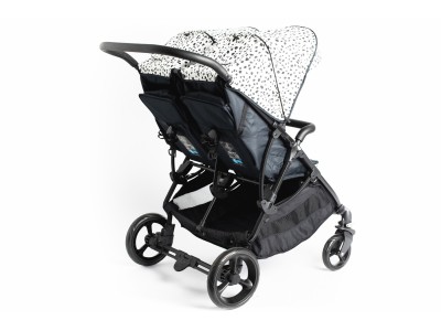 Roma Gemini Double Buggy - Dalmatian | Baby Snooze